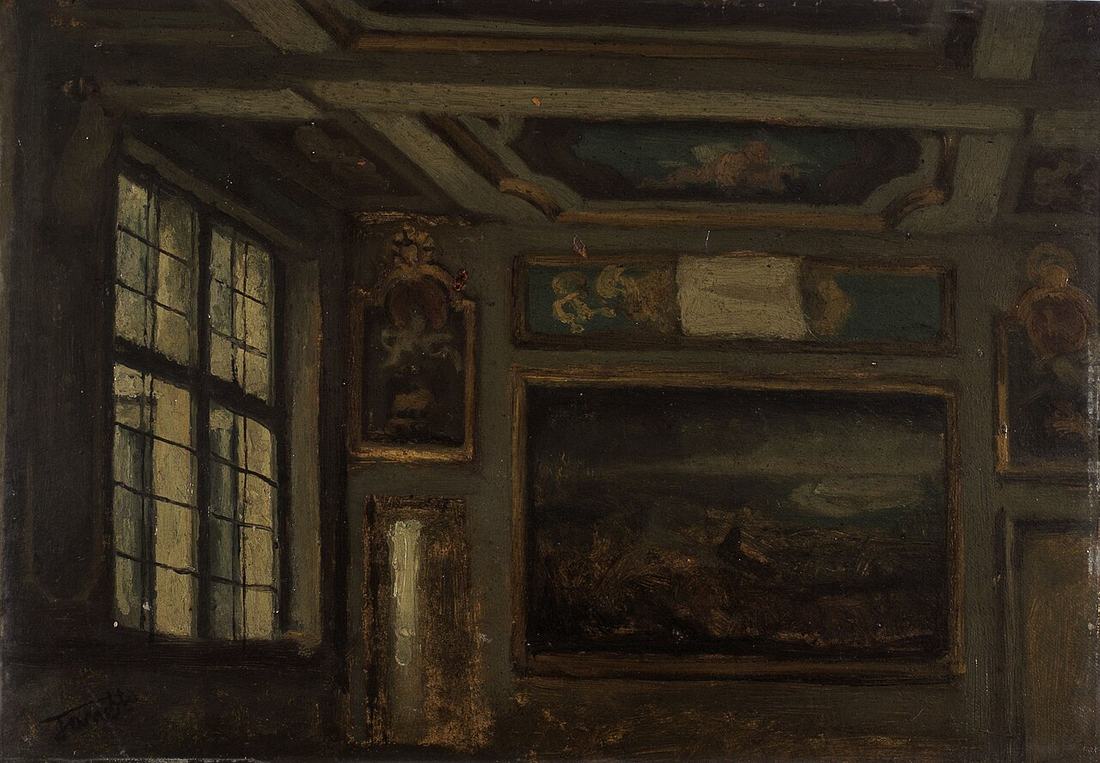 A living room at home