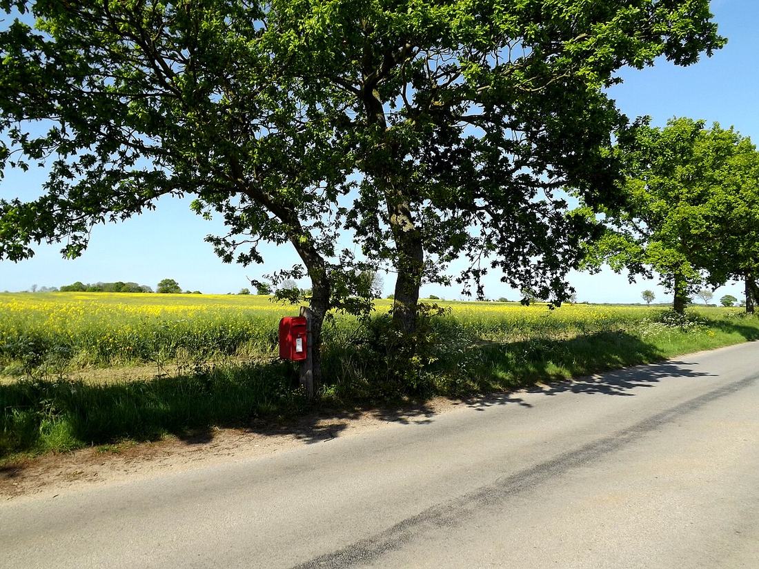 A rural postbox